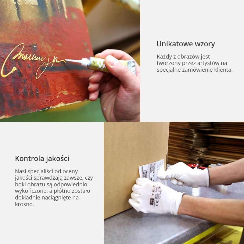 Obraz malowany - Zapach magnolii Obraz malowany - Zapach magnolii