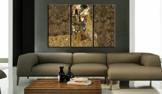 Obraz - Klimt inspiracje - Pocałunek