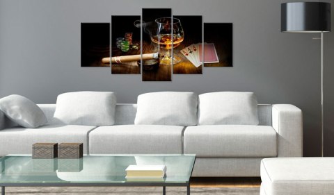 OBRAZ NA ŚCIANĘ DO SALONU, 100 x 50 cm, 5 CZĘŚCIOWY - To jest męski świat OBRAZ NA ŚCIANĘ DO SALONU, 100 x 50 cm, 5 CZĘŚCIOWY - To jest męski świat