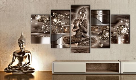 OBRAZ NA ŚCIANĘ DO SALONU, 100 x 50 cm, 5 CZĘŚCIOWY - Wewnętrzna harmonia OBRAZ NA ŚCIANĘ DO SALONU, 100 x 50 cm, 5 CZĘŚCIOWY - Wewnętrzna harmonia