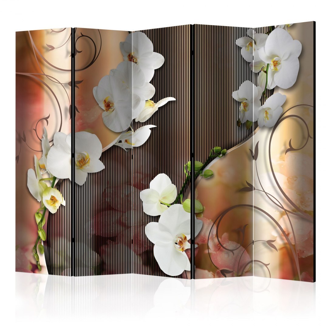 Parawan 5-częściowy - Orchidea II Parawan 5-częściowy - Orchidea II