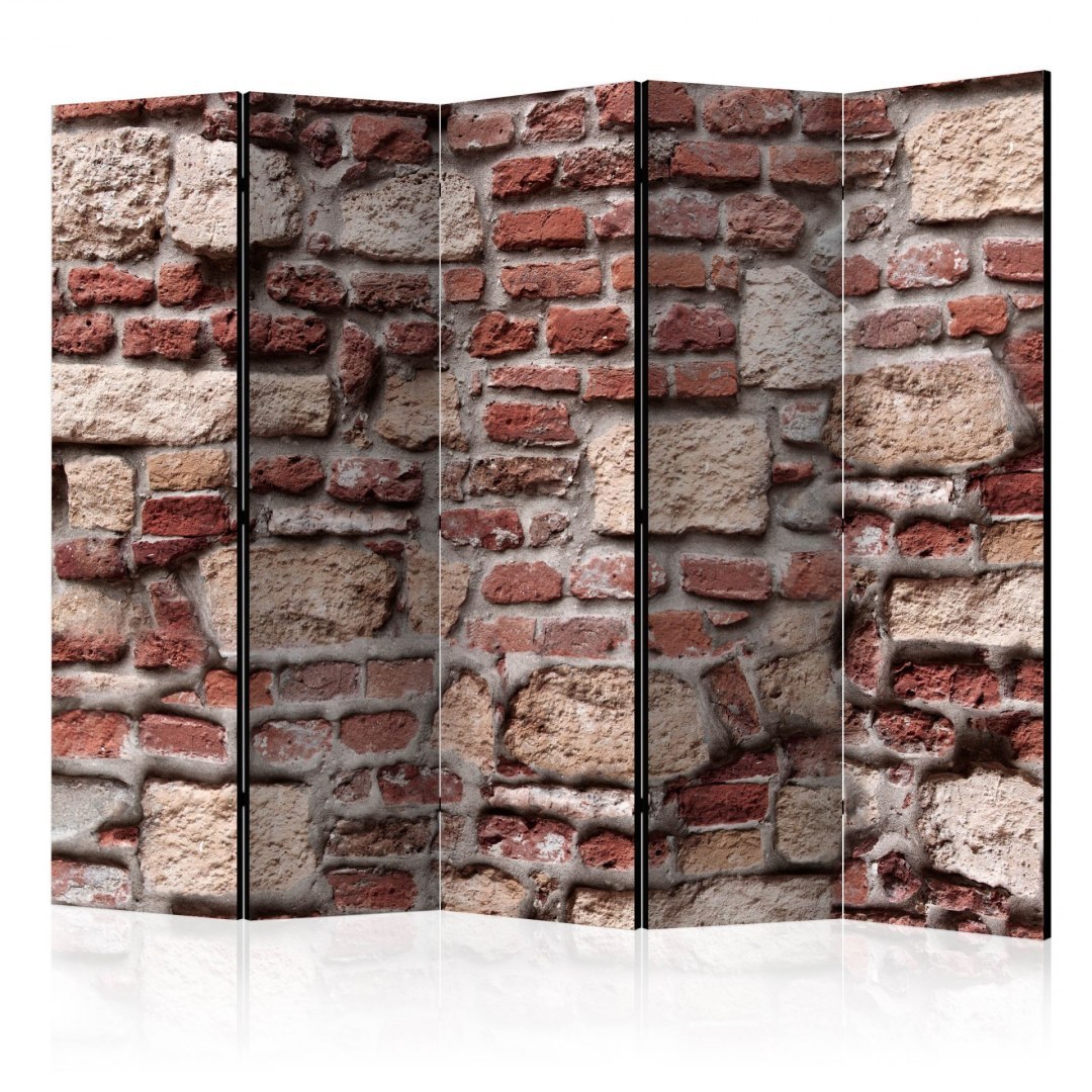 Parawan 5-częściowy - Vintage Wall II Parawan 5-częściowy - Vintage Wall II