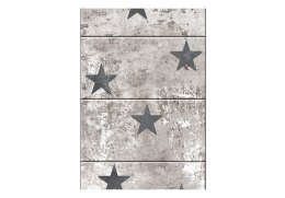 Tapeta na ścianę 10 m - Betonowe gwiazdki