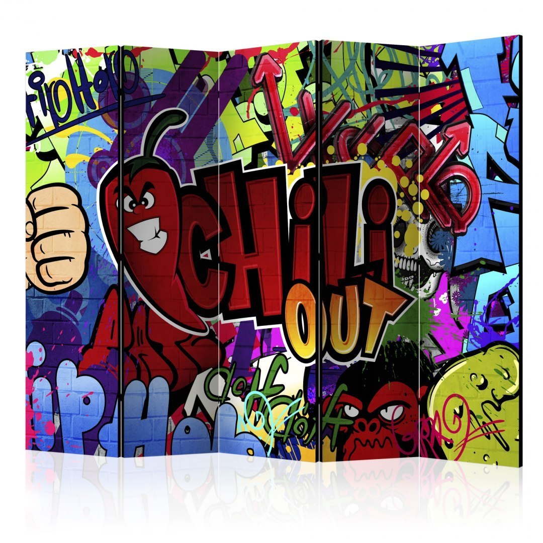 Parawan 5-częściowy - Chili out Parawan 5-częściowy - Chili out