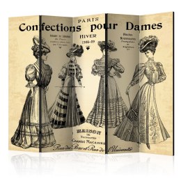 Parawan 5-częściowy - Confections pour Dames II 