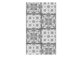 Tapeta na ścianę 10 m - Czarny ornament