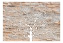 Fototapeta - Kamienny Mur, Drzewo