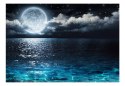 Fototapeta - Księżyc nad wodą, Noc
