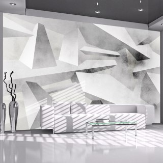 Fototapeta - Białe krawędzie 3D