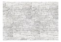 Fototapeta - Białe cegły, ściana, mur