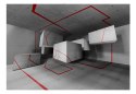 Fototapeta - Czerwony szlak, Loft, 3D