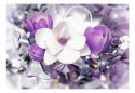 Fototapeta - Fioletowe Kwiaty 3D