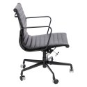 Fotel biurowy CH1171T-B czarna skóra, cz arny