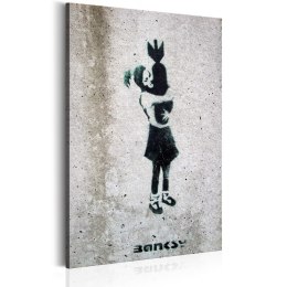 Obraz - Bomb Hugger by Banksy
