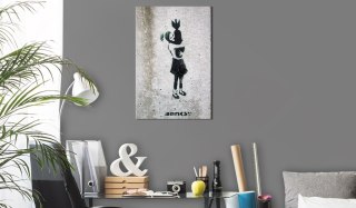 Obraz - Bomb Hugger by Banksy
