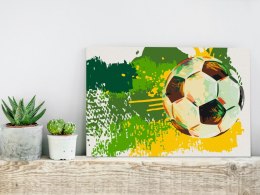 Obraz do samodzielnego malowania - Piłkarskie emocje