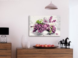 Obraz do samodzielnego malowania - Wazon i kwiaty