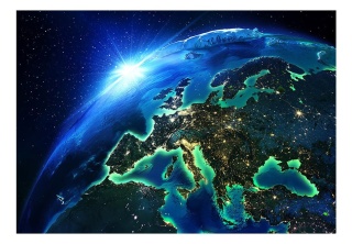 Fototapeta na sufit - Błękitna planeta, kosmos