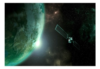 Fototapeta na sufit - Planeta, Satelita, Kosmos