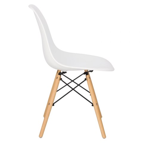 Krzesło Loft Białe, skandynawskie, nowoczesne