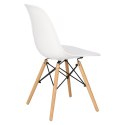 Krzesło Loft Białe, skandynawskie, nowoczesne