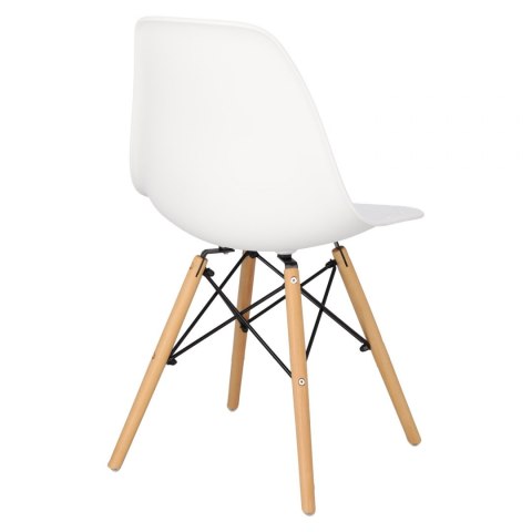 Krzesło Loft Białe, skandynawskie, nowoczesne