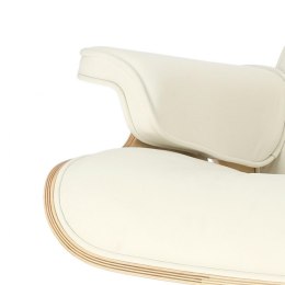 FOTEL WYPOCZYNKOWY VELOCE Z PODNÓŻKIEM, DO SALONU, CZARNY, STYL, WYGODNY