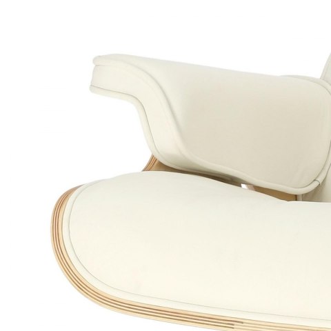 FOTEL WYPOCZYNKOWY VELOCE Z PODNÓŻKIEM, DO SALONU, CZARNY, STYL, WYGODNY