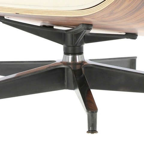 FOTEL WYPOCZYNKOWY VELOCE Z PODNÓŻKIEM, DO SALONU, CZARNY, STYL, WYGODNY