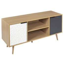 SZAFKA RTV, 2 KOLORY, LOFT, SKANDYNAWSKA, MDF