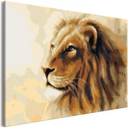 Obraz do samodzielnego malowania - Król lew