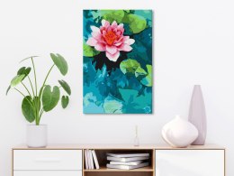 Obraz do samodzielnego malowania - Piękne lilie