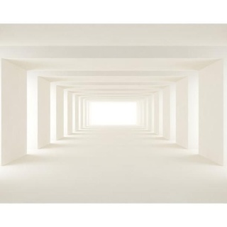 Fototapeta - W stronę światła tunel 3D