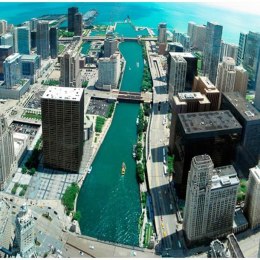 Fototapeta - Architektura miejska Chicago