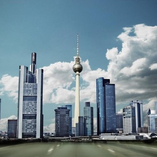 Fototapeta - Berlin, Wieżowce
