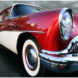 Fototapeta - Luksusowy stary samochód