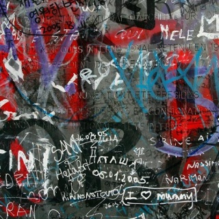 Fototapeta - Miejskie Graffiti,Napisy