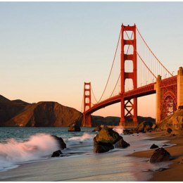 Fototapeta - Most Golden Gate, zachód