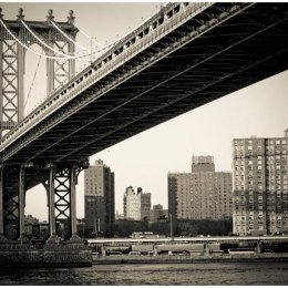 Fototapeta - Most Manhattan Nowy Jork