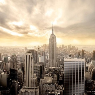 Fototapeta - Nowy Jork - Manhattan o świcie