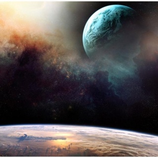 Fototapeta - Planety, kosmos, fantasy