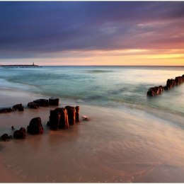 Fototapeta - Plaża - wschód słońca