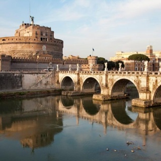 Fototapeta - Ponte San Angelo, Ruiny