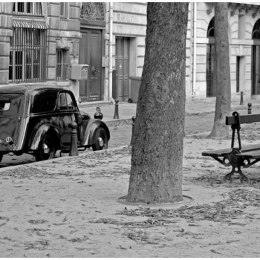 Fototapeta - Spokój francuskich ulic