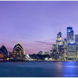 Fototapeta - Sydney, Panorama, Zachód