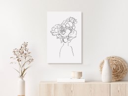 Obraz - Powyżej kwiatów (1-częściowy) pionowy