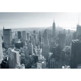 FOTOTAPETA 550x270 +KLEJ, Czarno-biała panorama Nowego Jorku