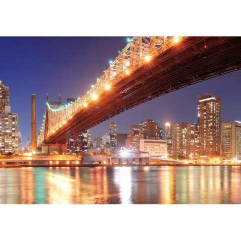 Fototapeta - Most, Światła, Nowy Jork