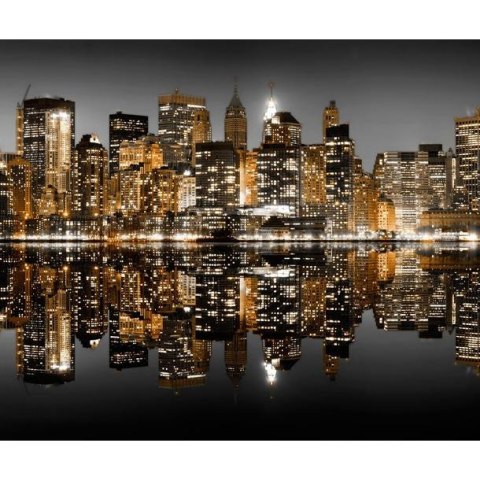 Fototapeta - Złoty Nowy Jork