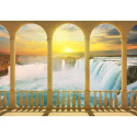Fototapeta - Wodospad Niagara, kolumny